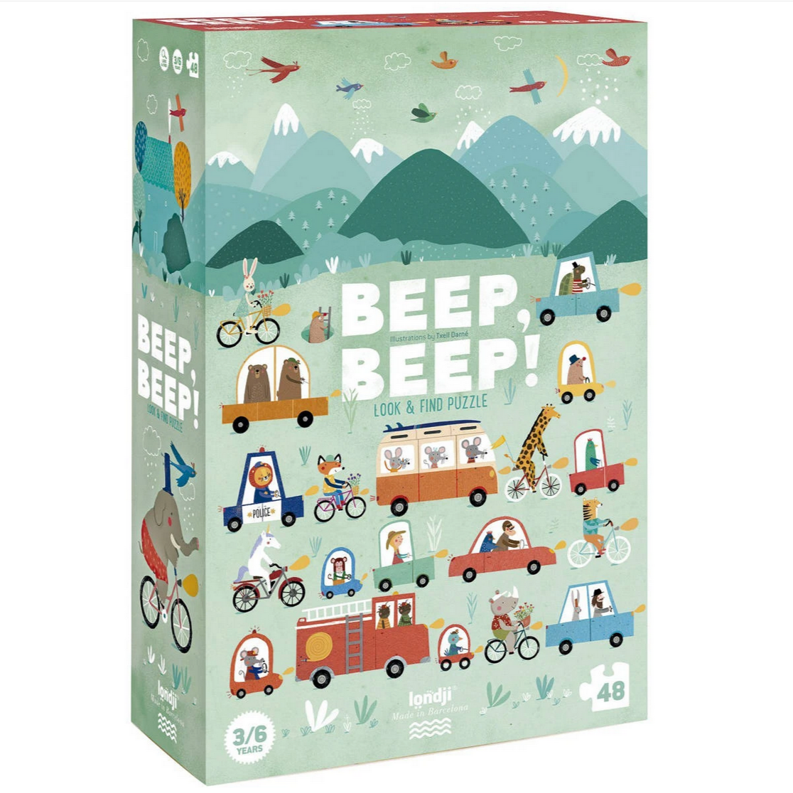Beep! Beep! Puzzle -48 pcs