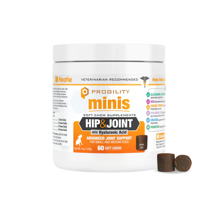 MINI PROGILITY HIP & JOINT SOFT CHEW SUPPLEMENTS