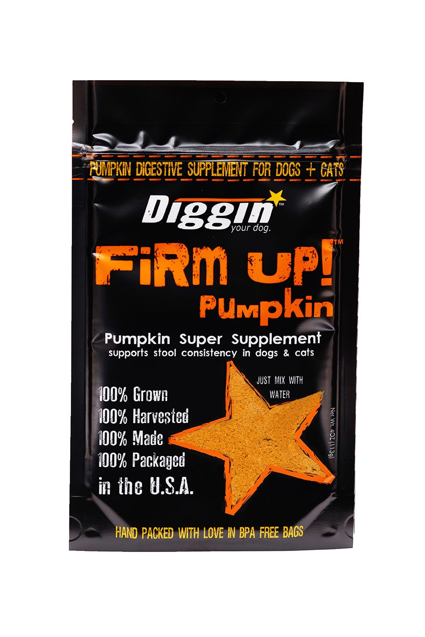 Diggin' Your Dog Firm Up Pumpkin Digestive Aid