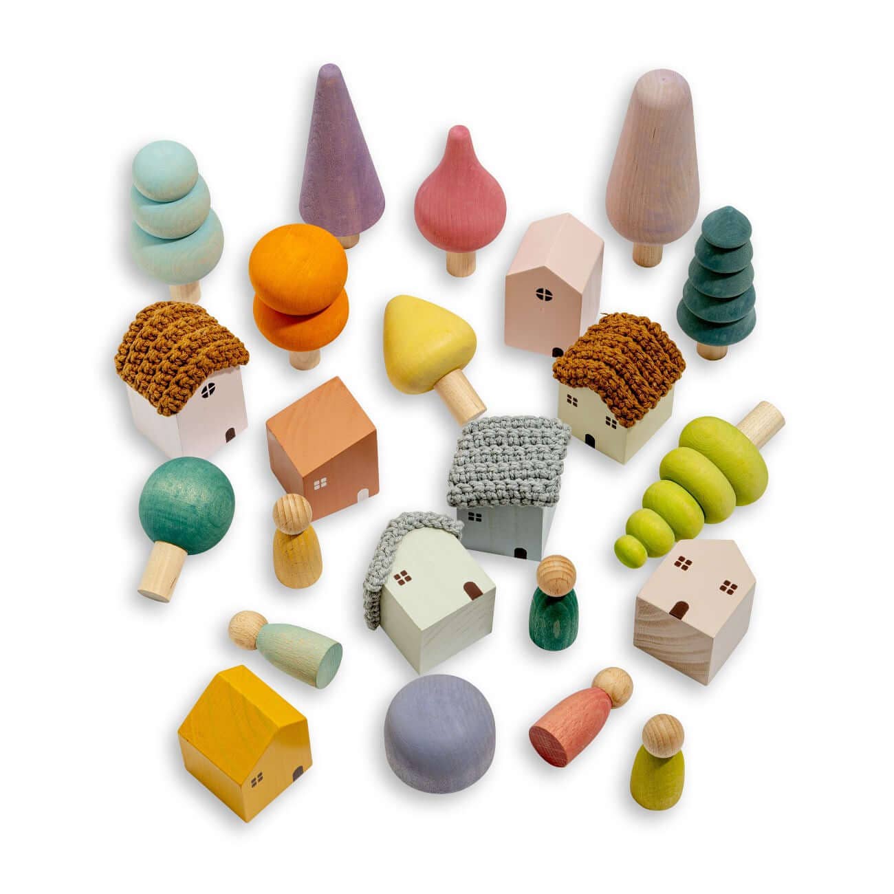 Bergen Building Blocks -pastel