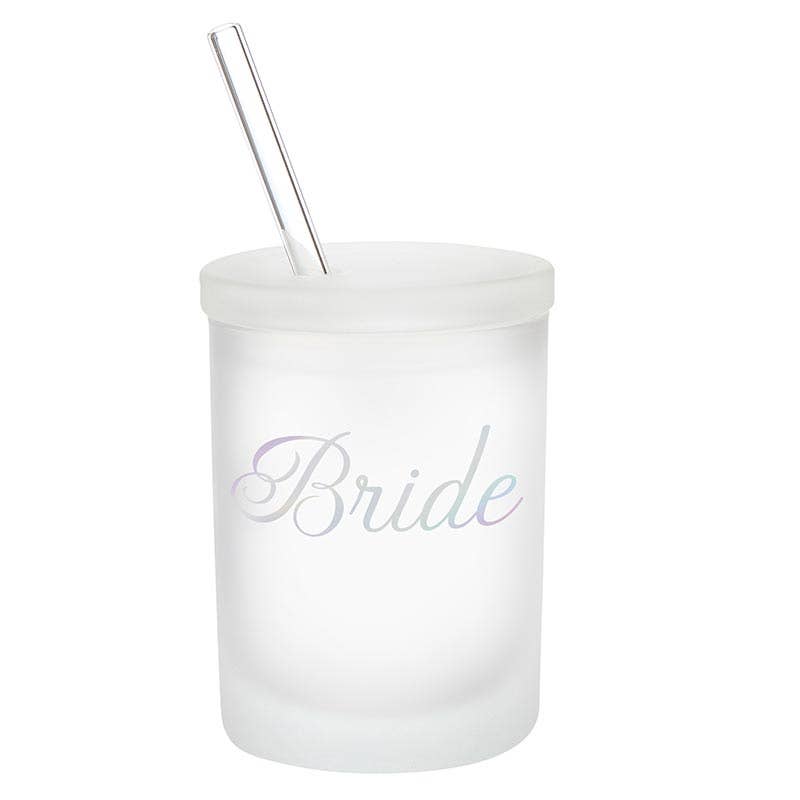 Glass DOF W/Lid- Bride