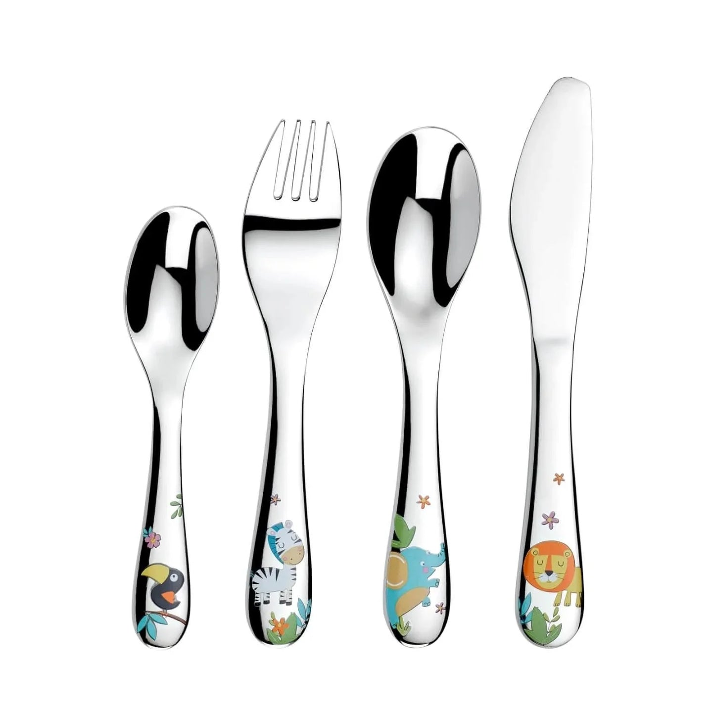 Arthur Price Jungle 4 piece Child's cutlery set