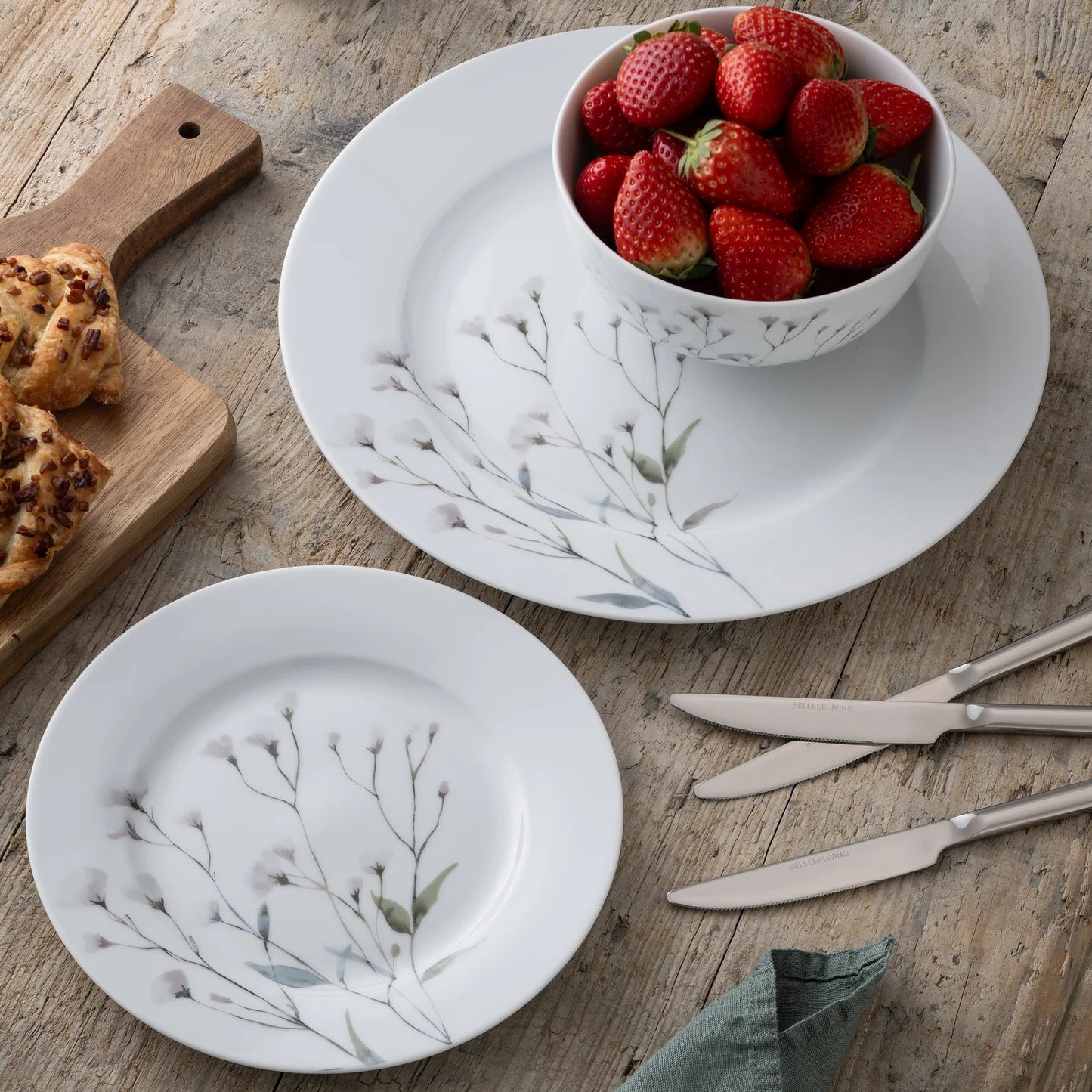 Aynsley Cotton Blossom 12 Piece Set
