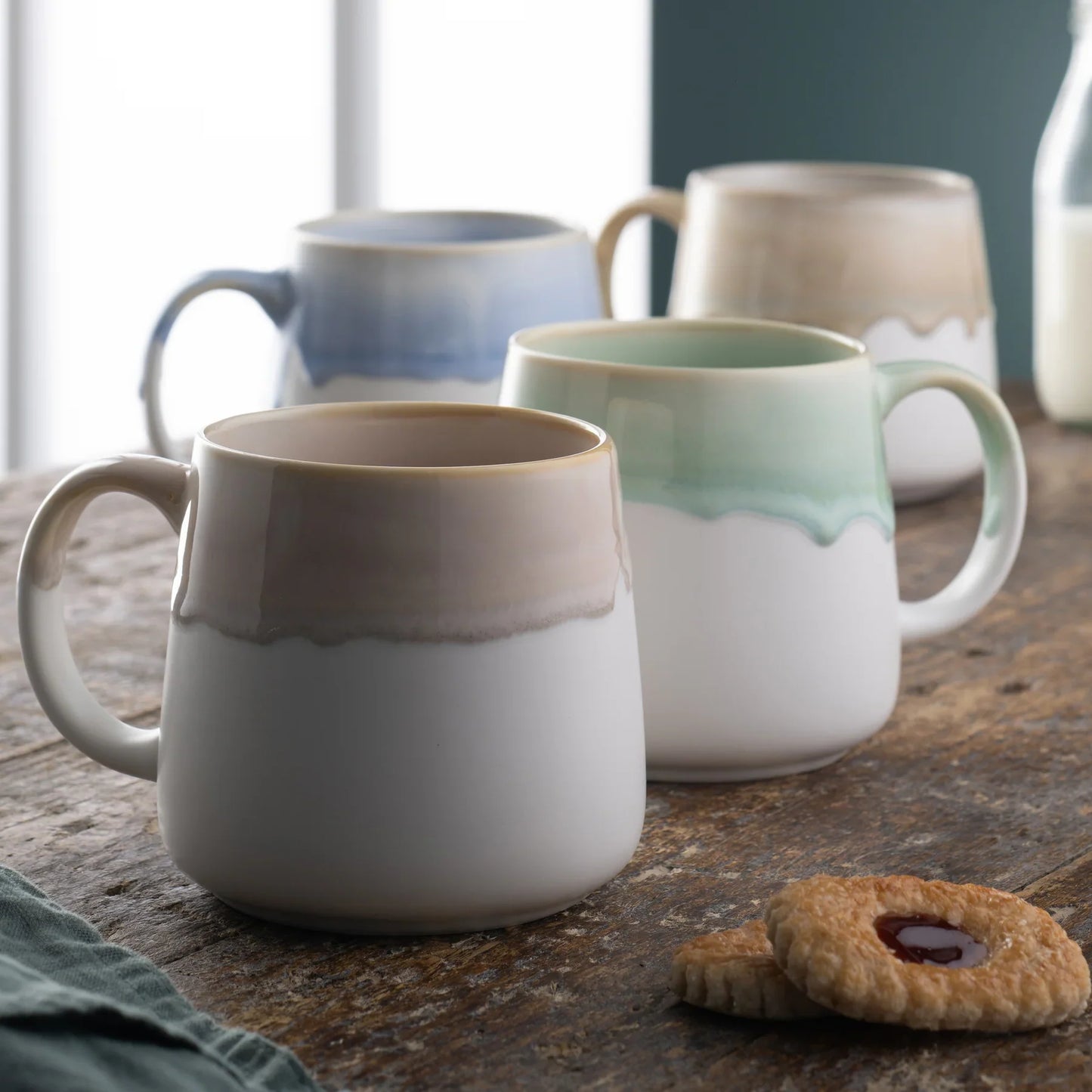 Belleek Living Coastal Mugs Set of 4
