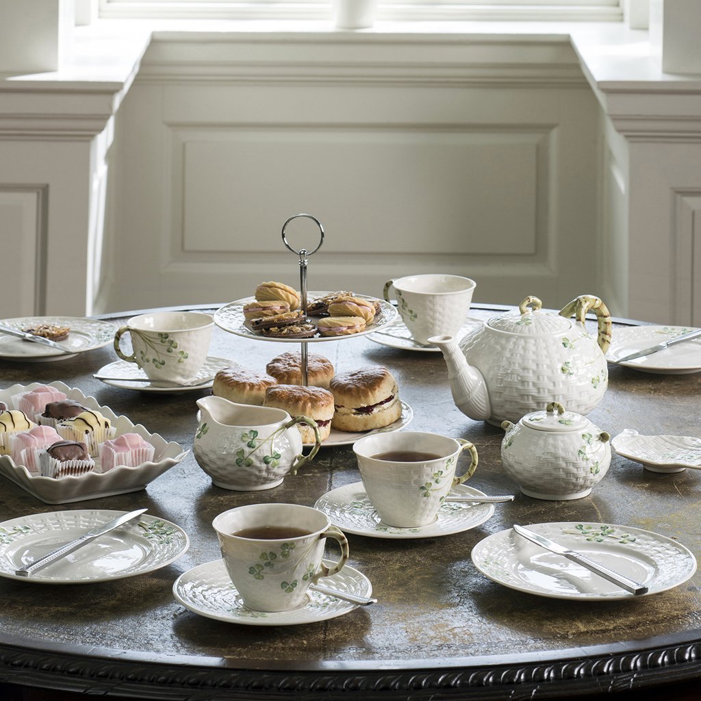 Belleek Shramrock Mug