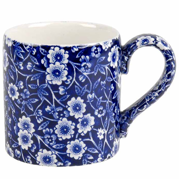 Burleigh Blue Calico Mug 375ml / 2/3pt