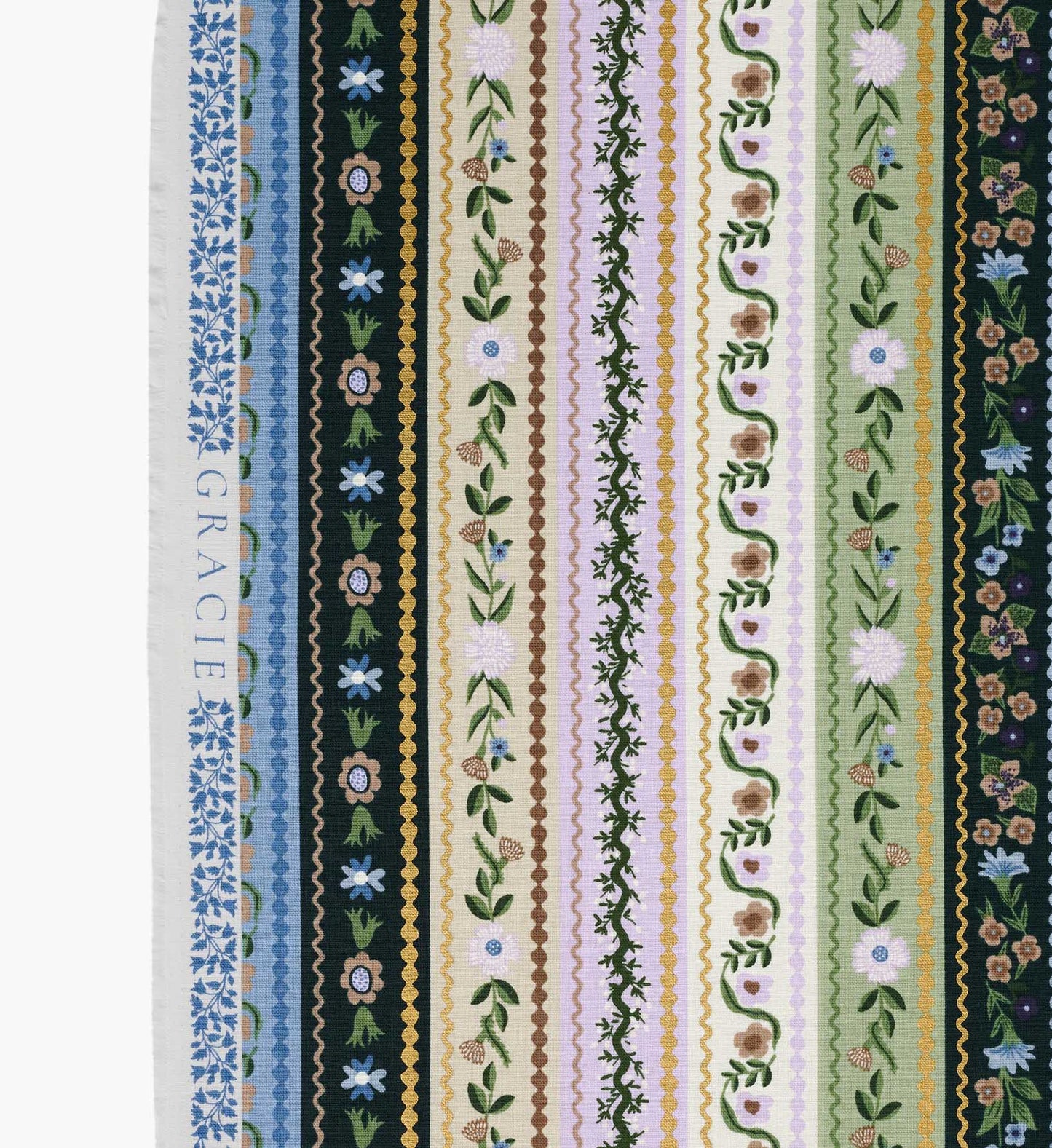 Gemma Canvas Metallic Fabric - Cool