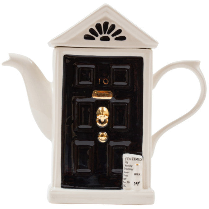 Ceramic Inspirations Downing Street Door Large Teapot