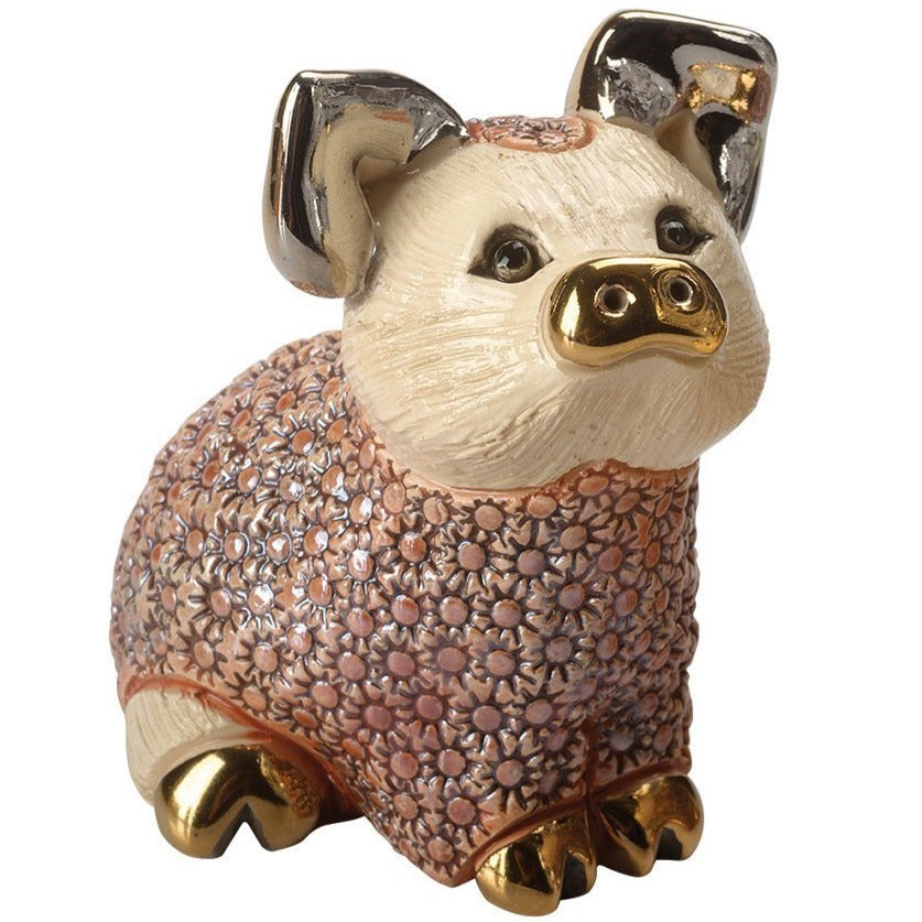 De Rosa Piglet Sitting Pink ARRIVING SEPTEMBER