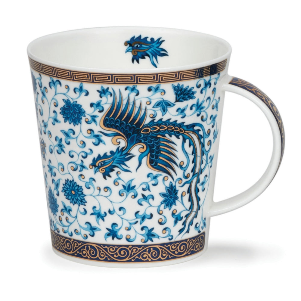 Dunoon Cairngorm Blue Ming Phoenix Mug