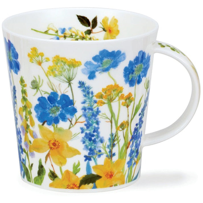 Dunoon Cairngorm Cottage Borders Blue Mug