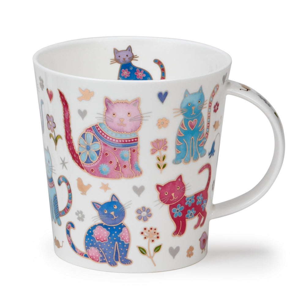 Dunoon Cairngorm Glitzy Gang Cat Mug