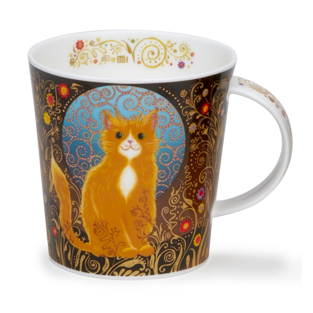 Dunoon Celestial Cats Ginger Cat Mug