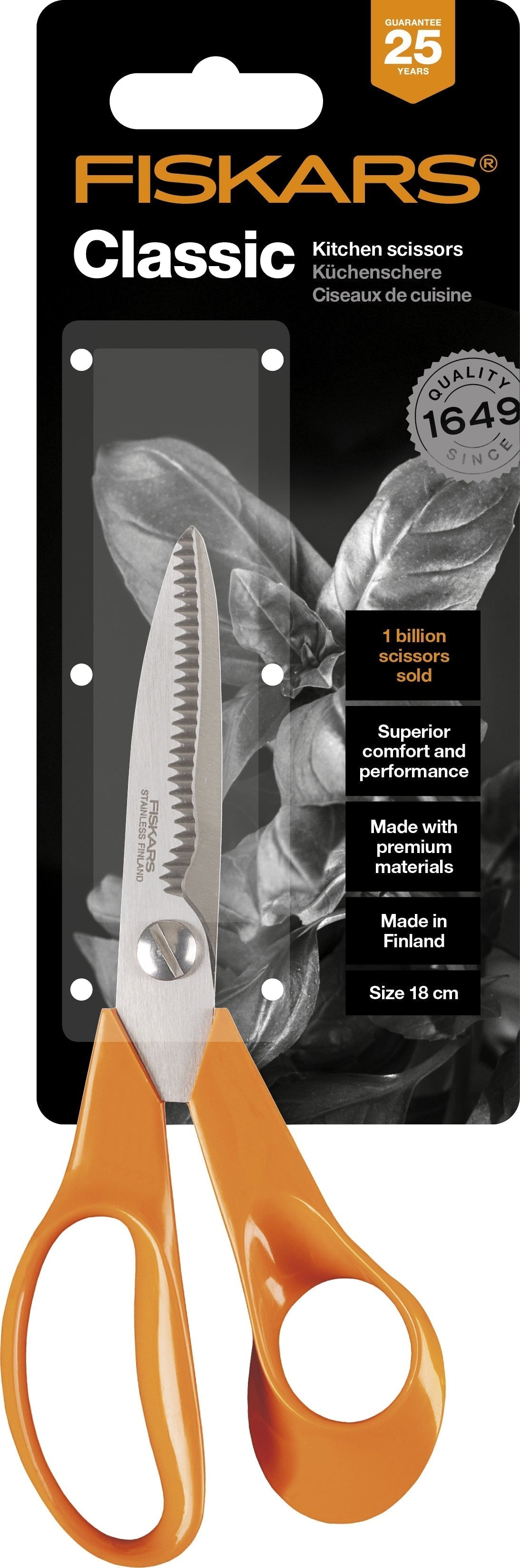 Fiskars Classic Kitchen Scissors