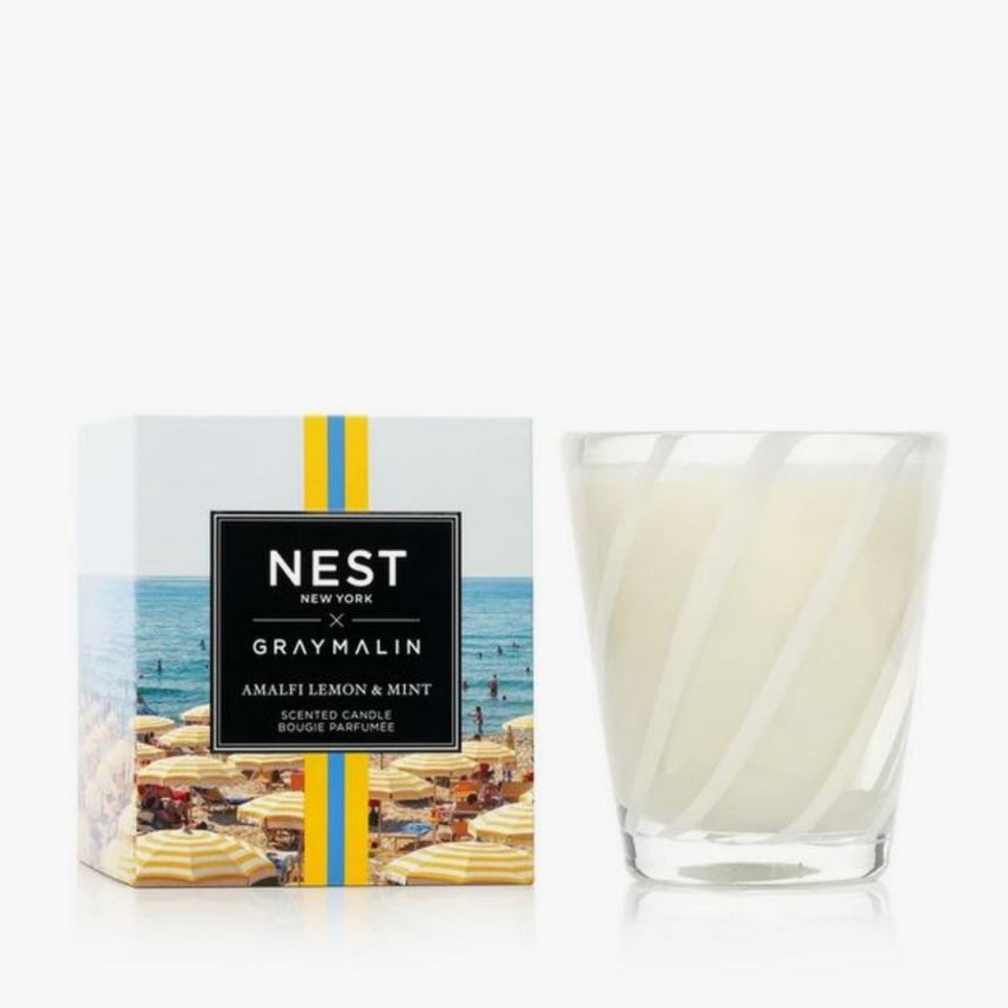 NEST New York x Gray Malin Amalfi Lemon & Mint Candle