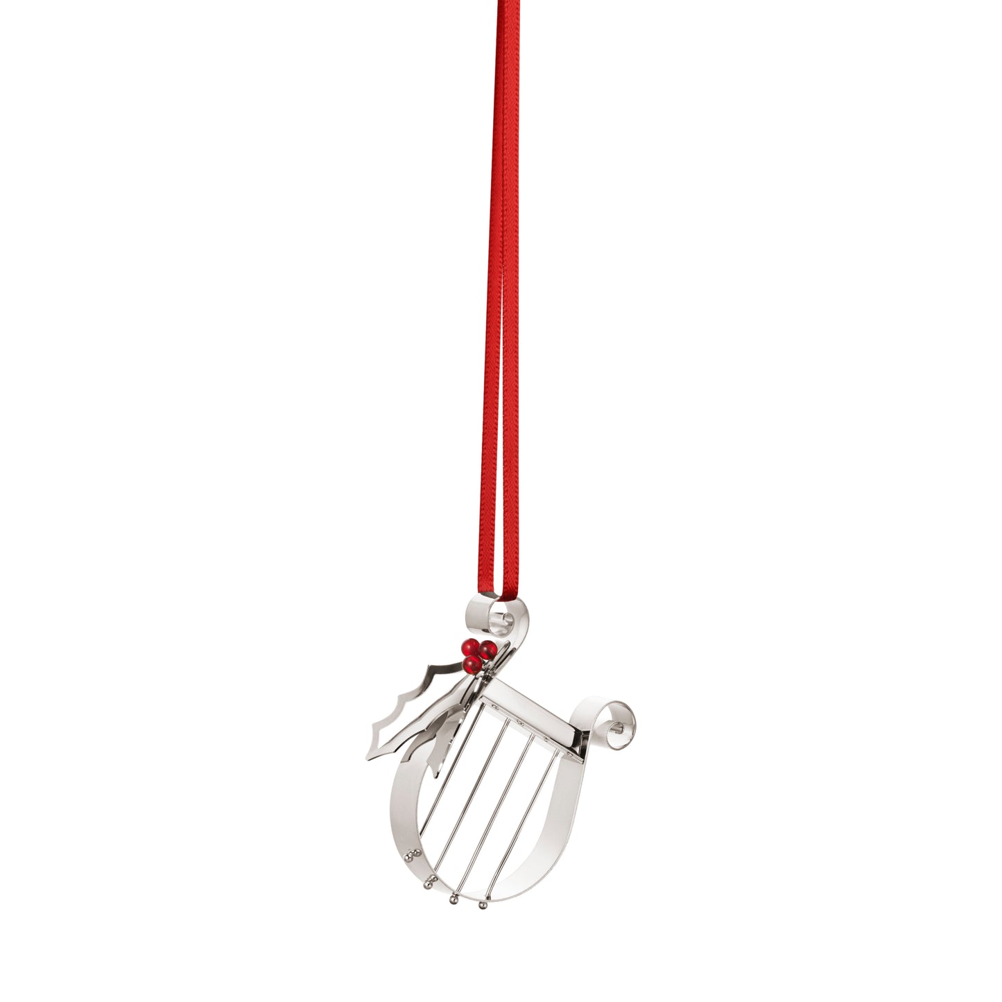 Georg Jensen 2026 Palladium Holiday Ornament Harp