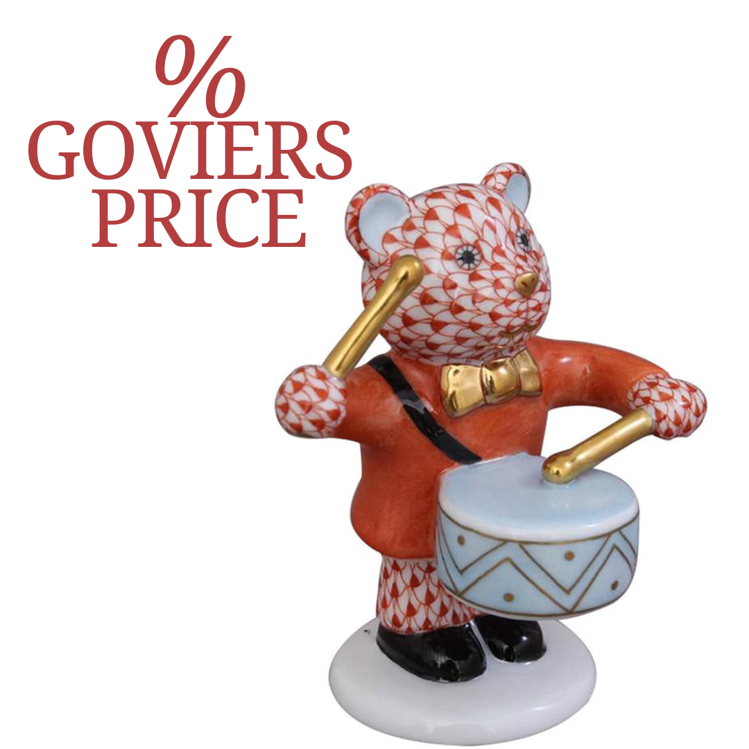 Herend Little Drummer Bear VH - IN STOCK NOW