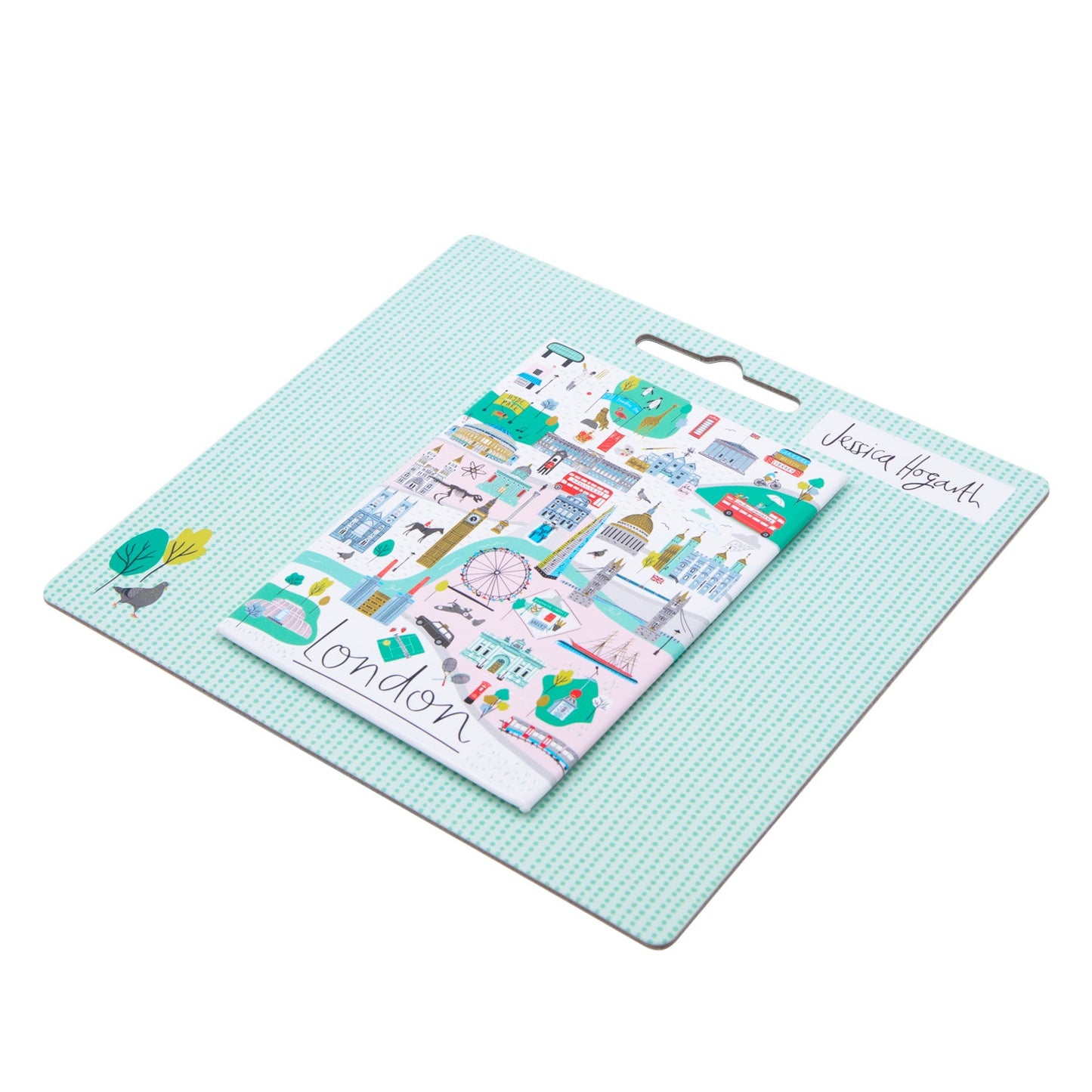 Jessica Hogarth London Map Magnet