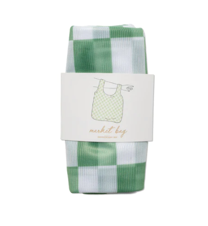 Reusable Market Bag - Checkered