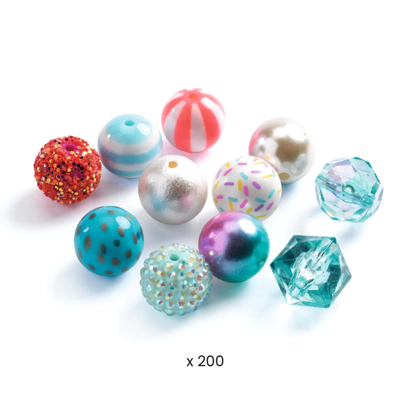 Bubble Beads - Silver