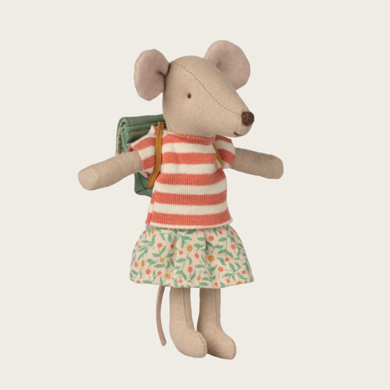 Clothes and bag for Big sister mouse - Green