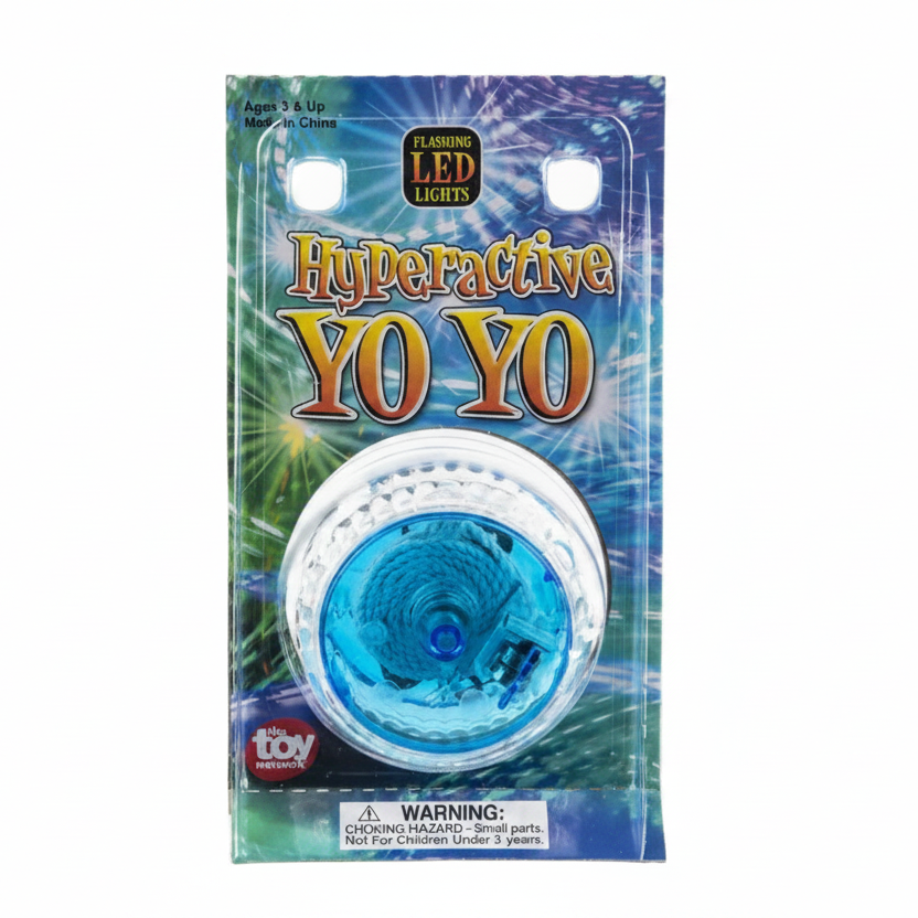 2.25" Light-Up Hyperactive Yoyo