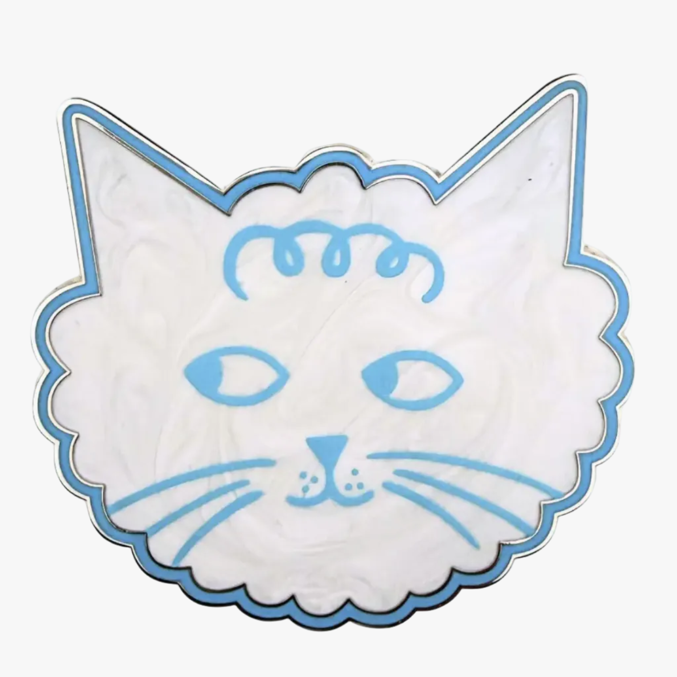 Cloud Cat Magnet