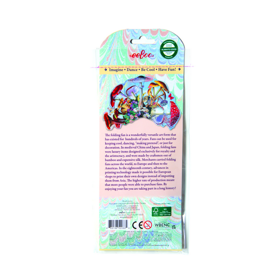 Artist Paper Fan Bundle Mushroom