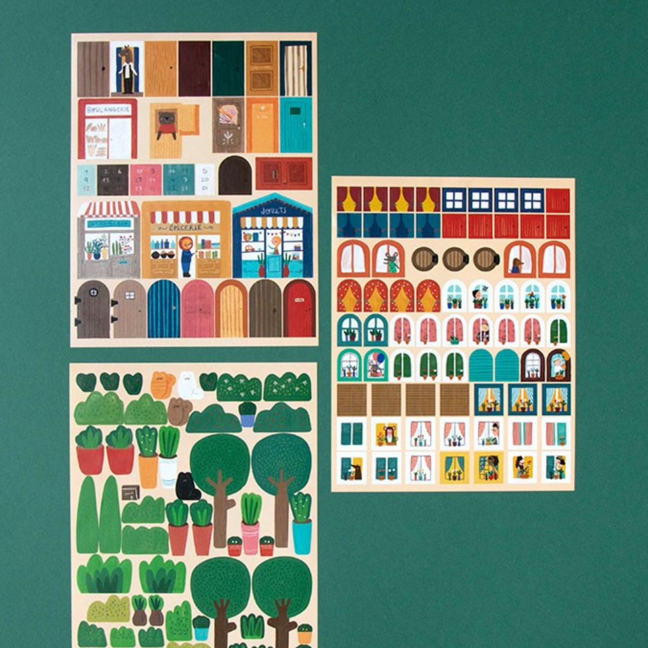 Chez Moi stickers