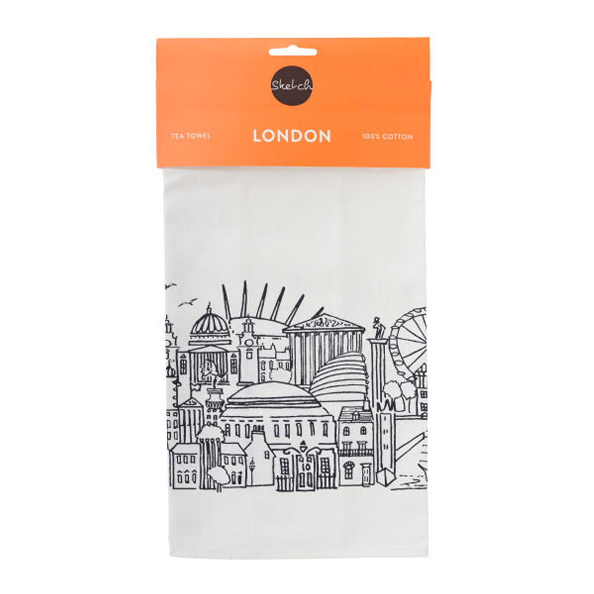 Sketch London Single Tea Towel