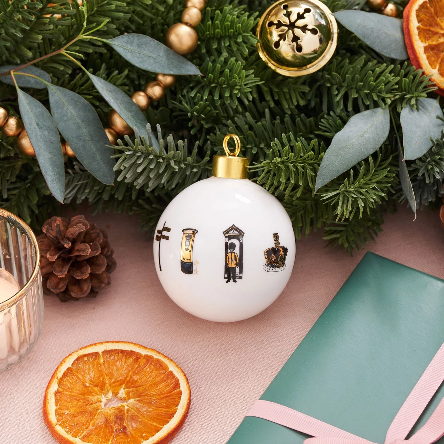 Victoria Eggs City of London Bauble