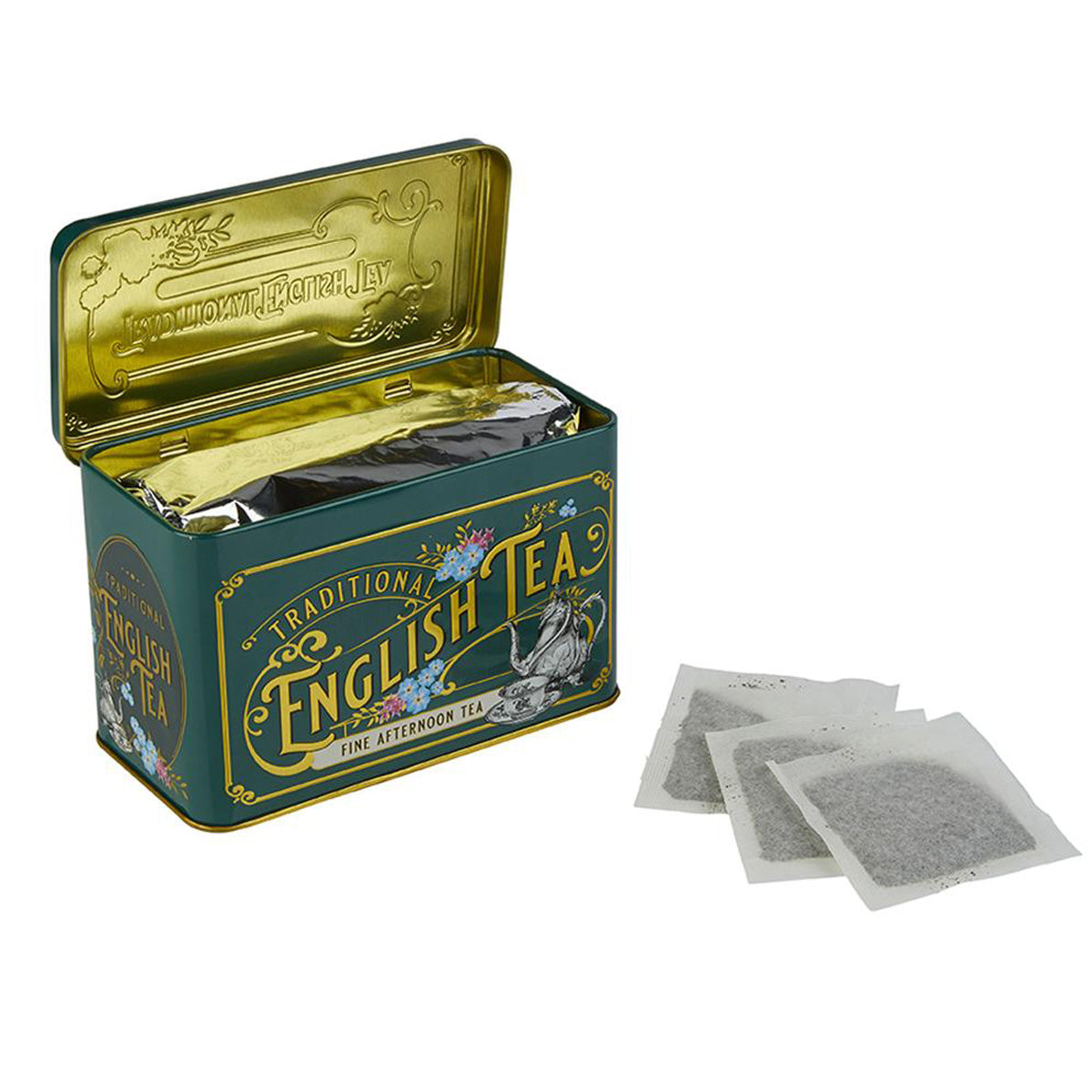 New English Teas - Vintage Victorian Green Tea Tin