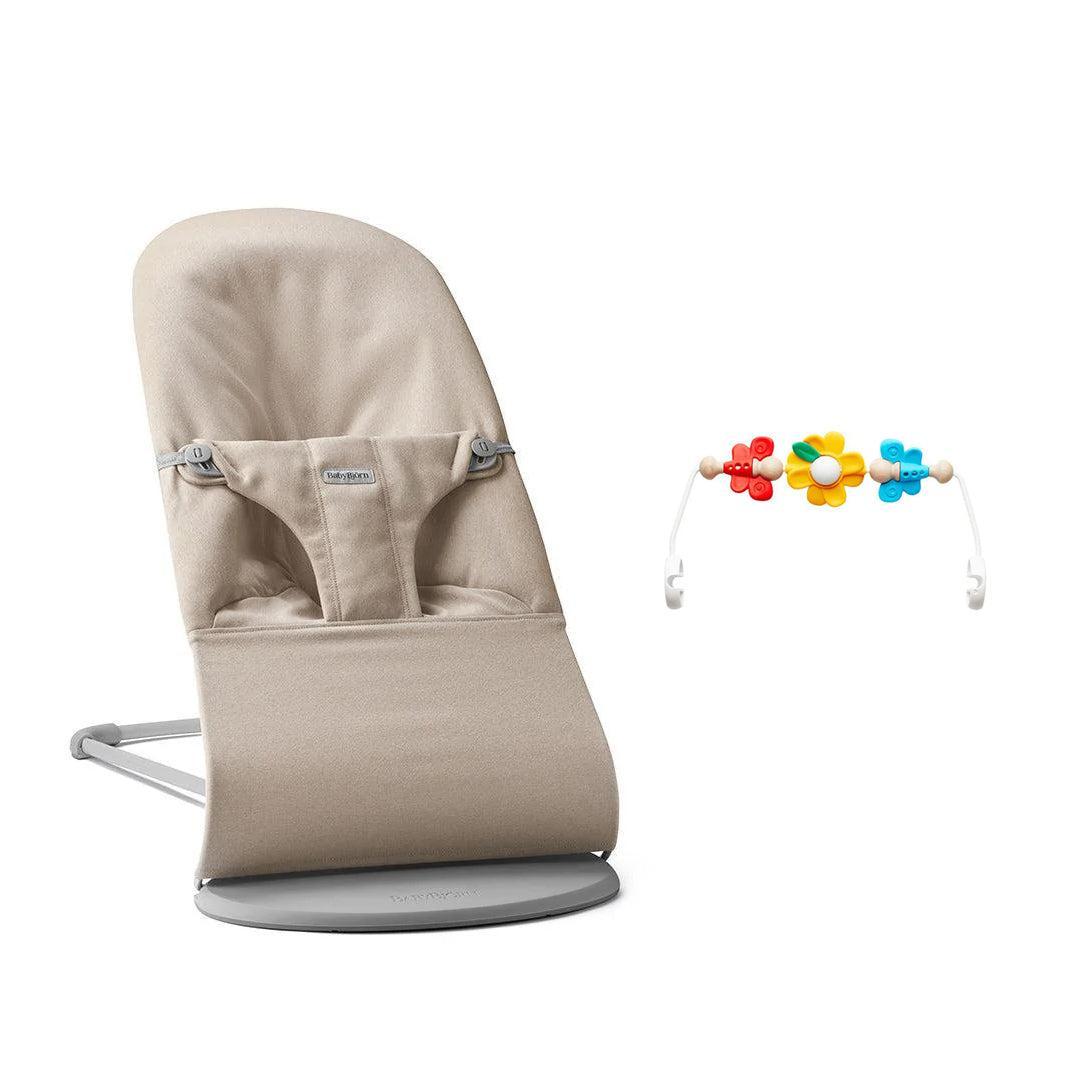 BabyBjorn Bouncer Bliss Woven Melange - Light Beige