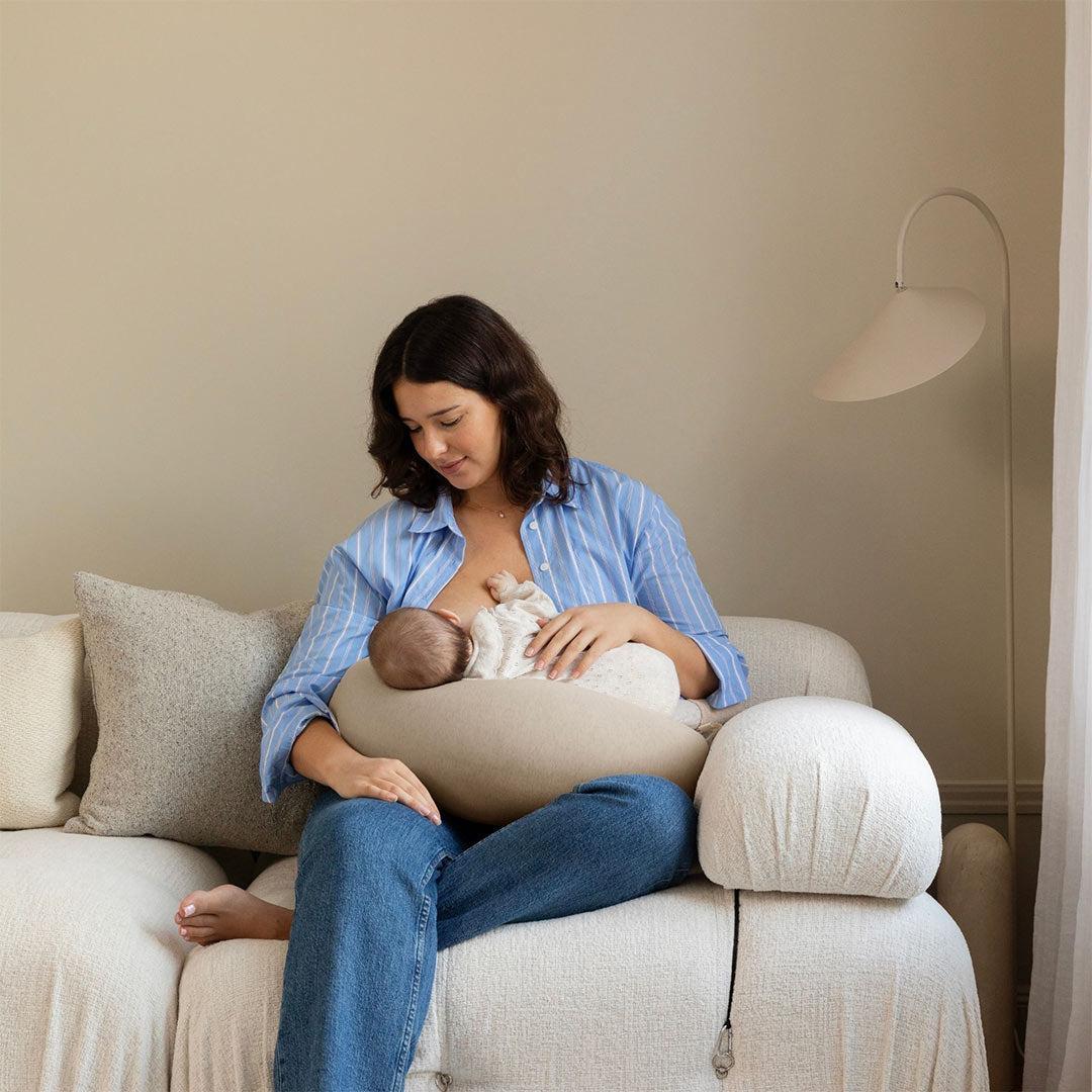 bbhugme Nursing Pillow Cover - Seashell Beige