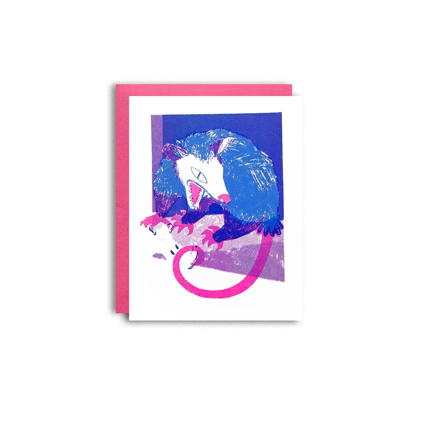 Awesome Possum - Risograph