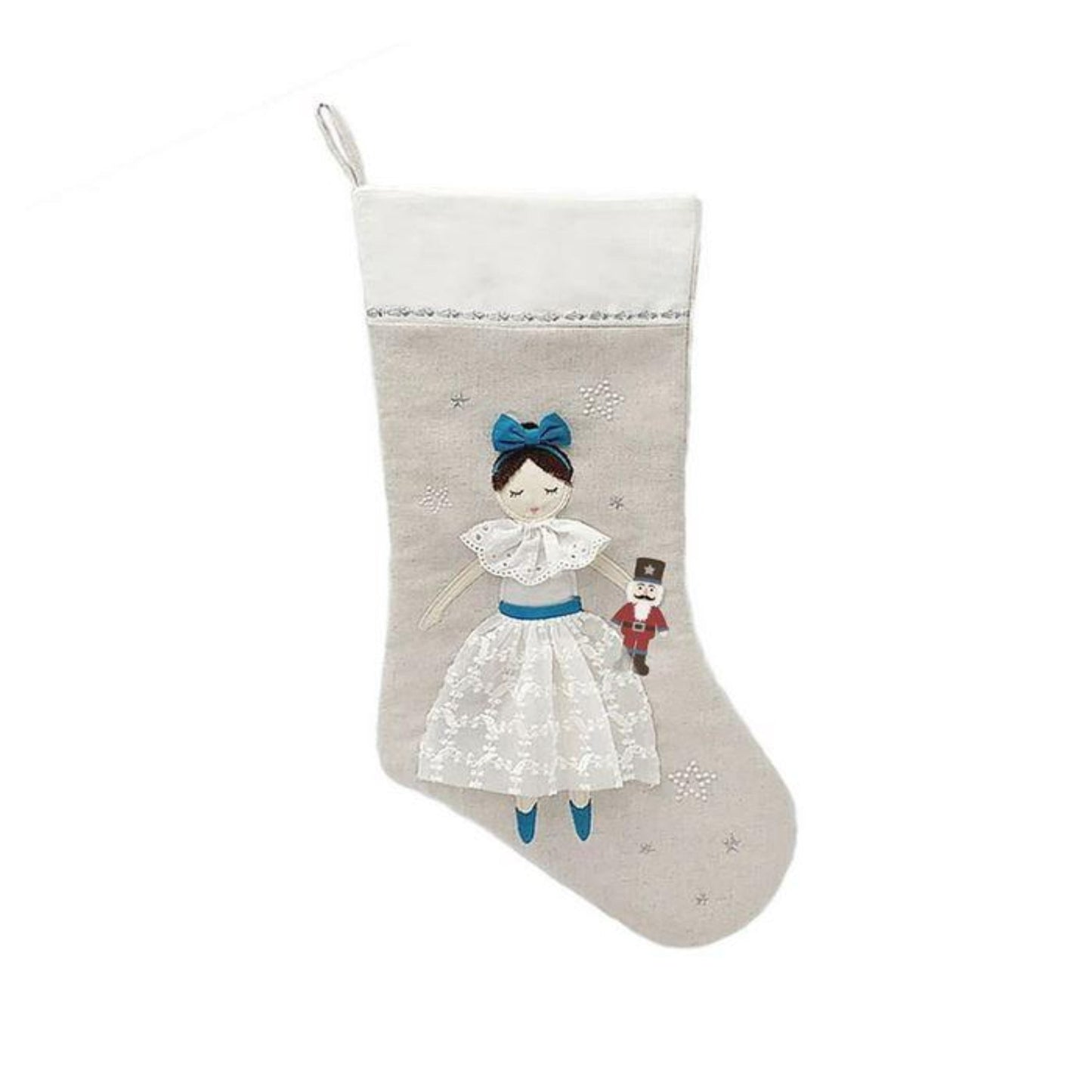 Clara' Nutcracker Themed Christmas Stocking