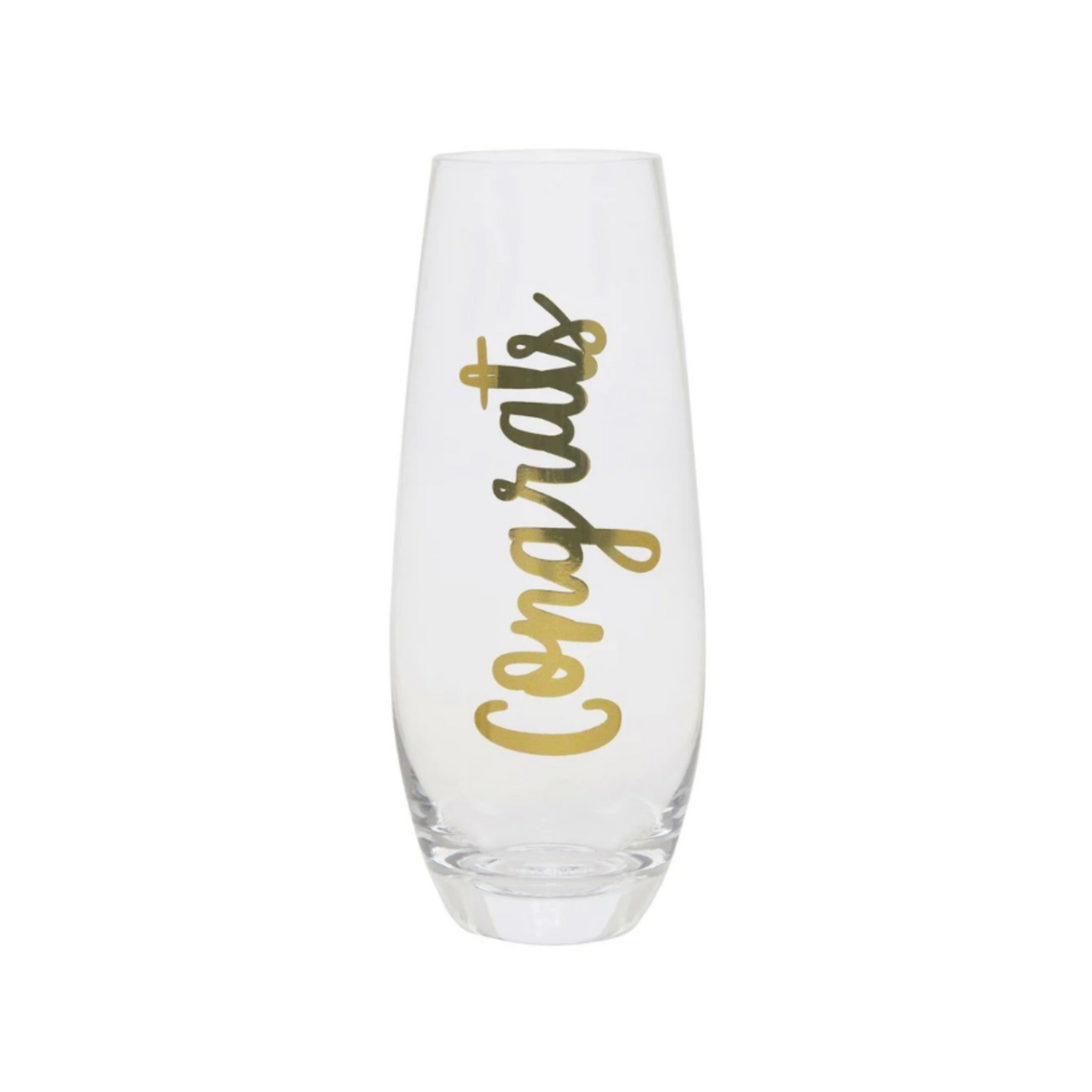 Congrats Flute Glass