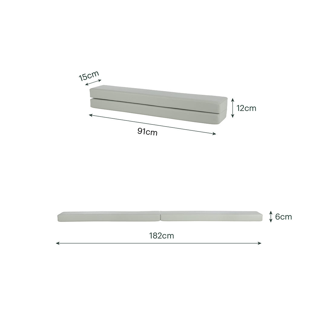 CuddleCo Balance Beam - Sea Salt