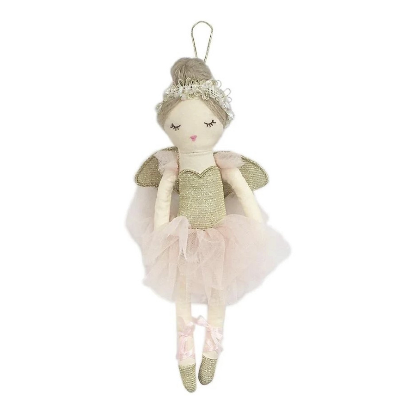 Sugar Plum Fairy Plush Doll Ornament