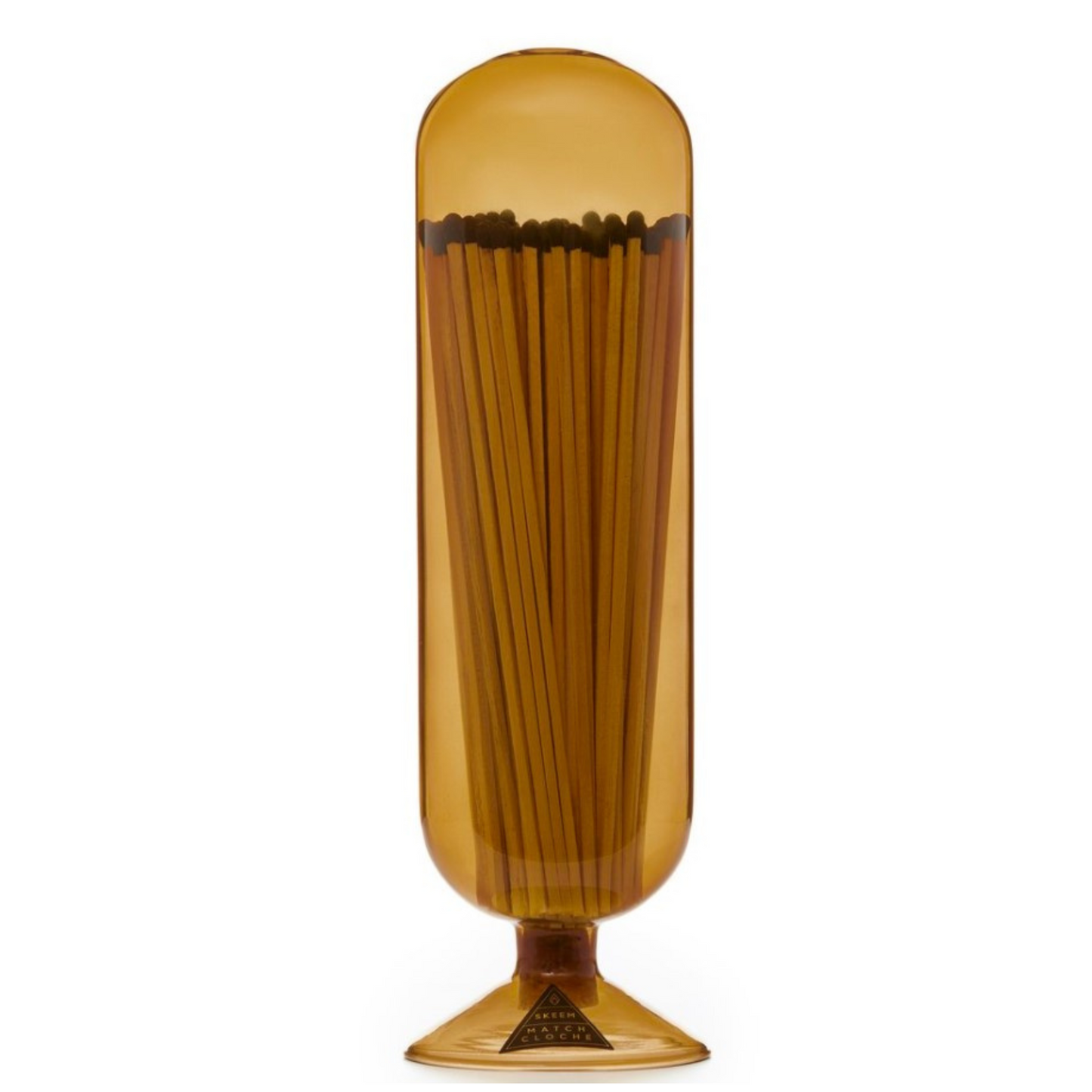 Amber Fireplace Match Cloche