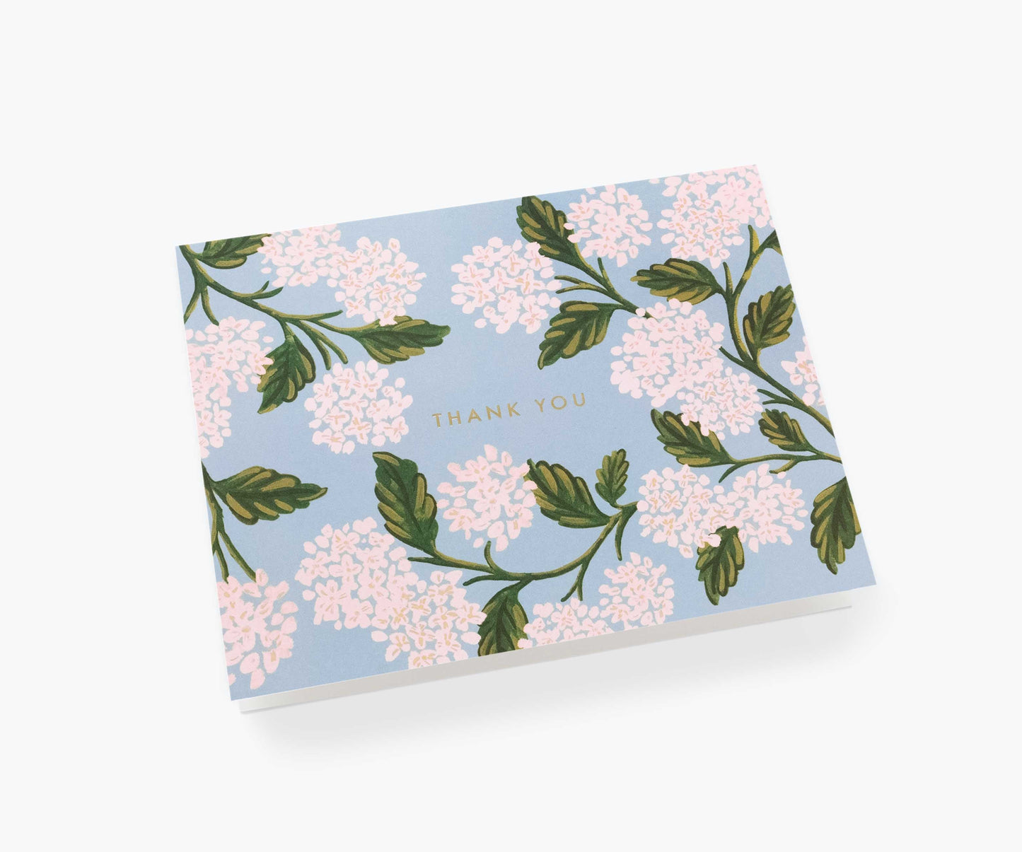 Hydrangea Thank You Card - Single Card