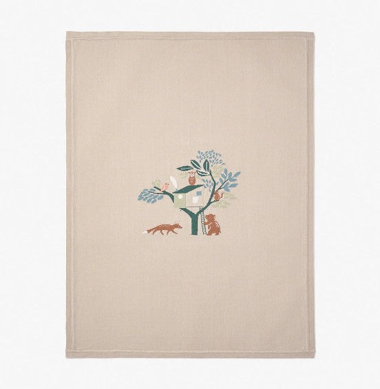 Treehouse Forest Knit Blanket