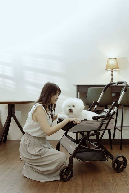 Ibiyaya - IBIYAYA InstaCollapse Detachable Dog Stroller