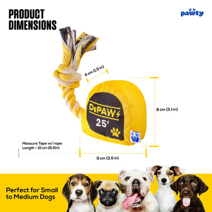 PAWTY Dog Toys - Tape Measurer