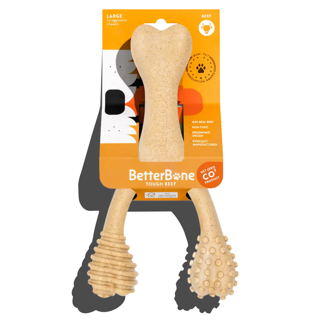 BetterBone - BetterBone TOUGH — DURABLE All-Natural Sustainable Chew Toy
