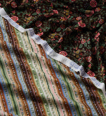 Gracie Cotton Fabric - Cocoa