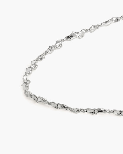 Silver Clusters Necklace