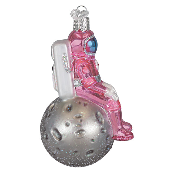 Pink Astronaut Ornament