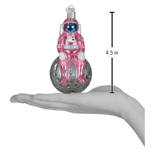Pink Astronaut Ornament