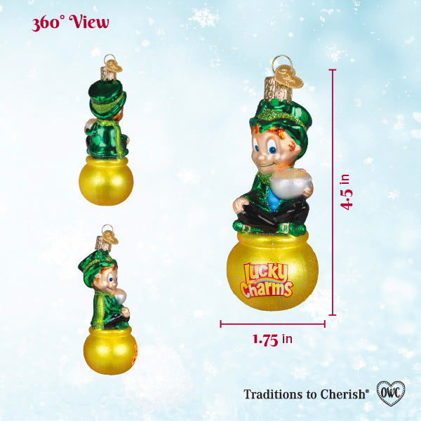 Lucky The Leprechaun Ornament